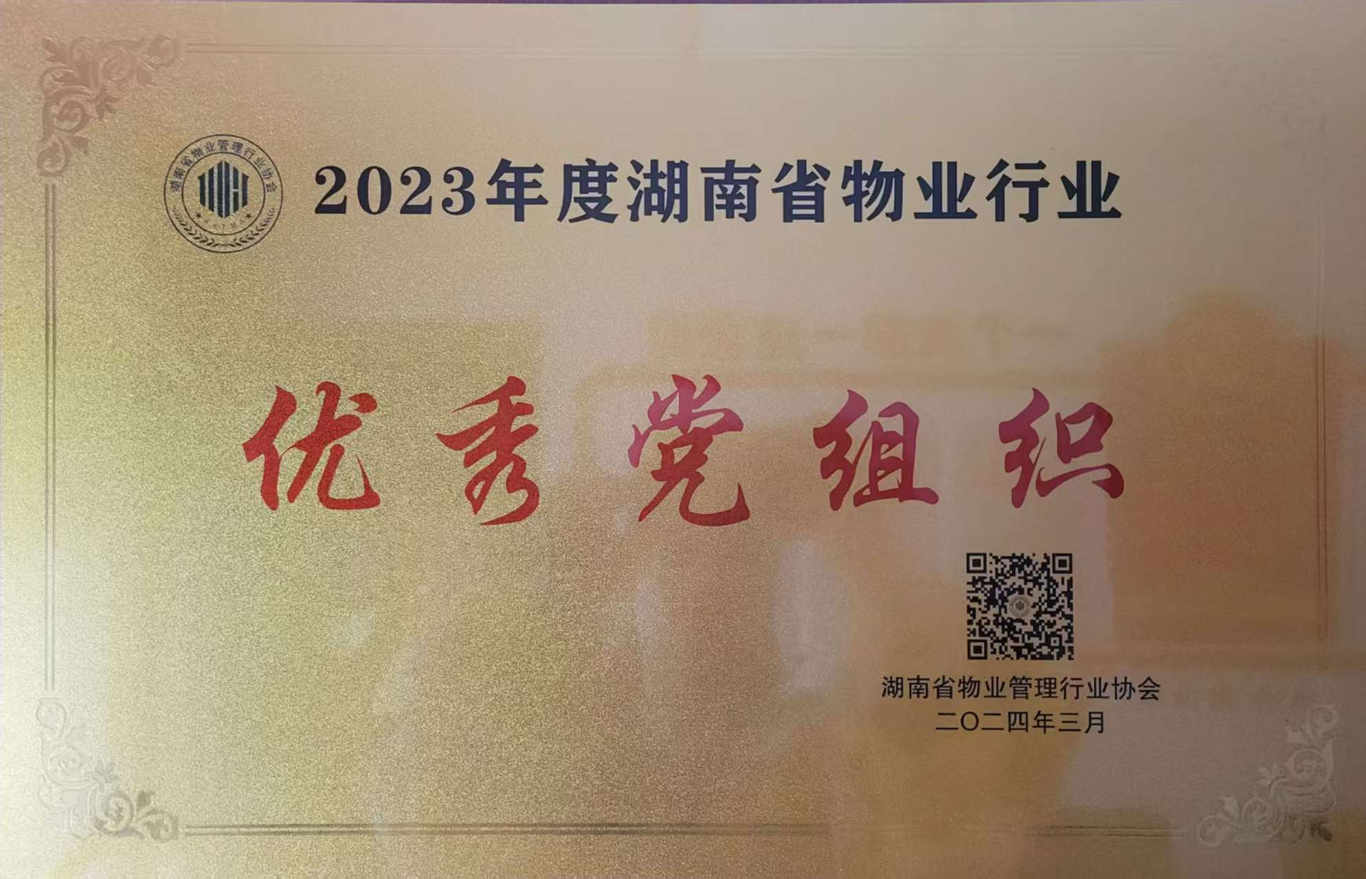 2023年度湖南省物業(yè)行業(yè)優(yōu)秀黨組織 2023年度湖南省物業(yè)行業(yè)優(yōu)秀黨組織